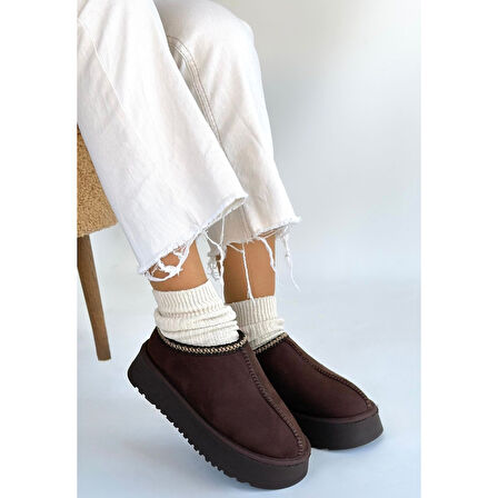 Foyk Kahverengi Süet Bot - Lisinya