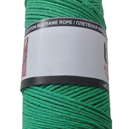 Pamuk Makrome 2 Mm Açık Yeşil