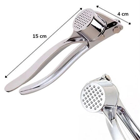 Paslanmaz Çelik Pense Model Sarımsak Ezici ( Lisinya )