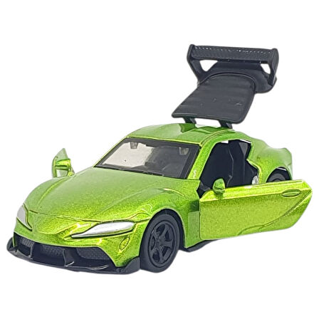 Çek Bırak Metal Küçük Arabalar 8 cm Yeşil
