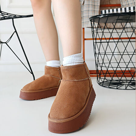 Linne Taba Süet Bot - Lisinya