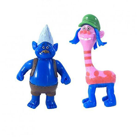 Trolls Yağmur Ormanı Şans Bebekleri 2 li Figür - TBG256562 (Lisinya)