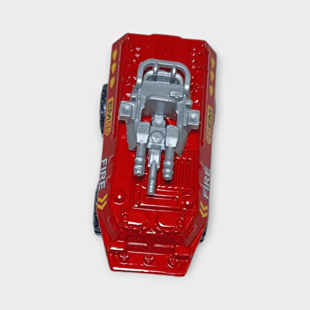 Küçük Metal İtfaiye Araçları 7 Cm - Panzer (Lisinya)