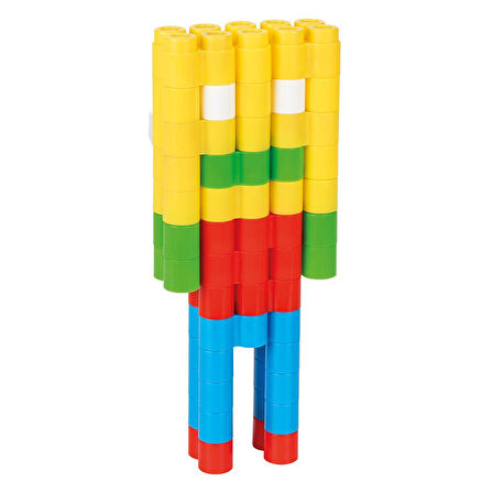03 604 Rocket Bloklar 64 Parça -Pilsan Oyuncak