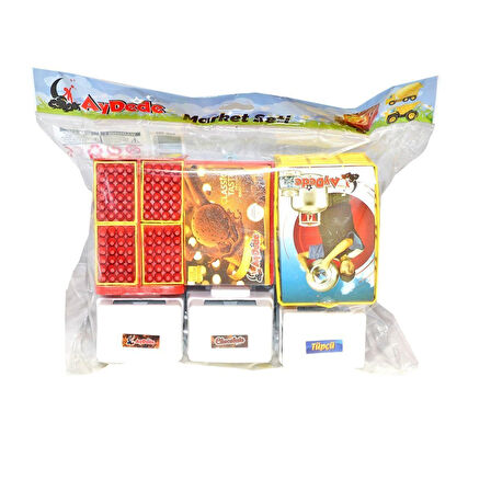 OYUNCAK MARKET SET 3 lü ARABA