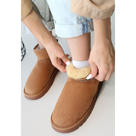 Elsa Taba Süet Bot - Lisinya