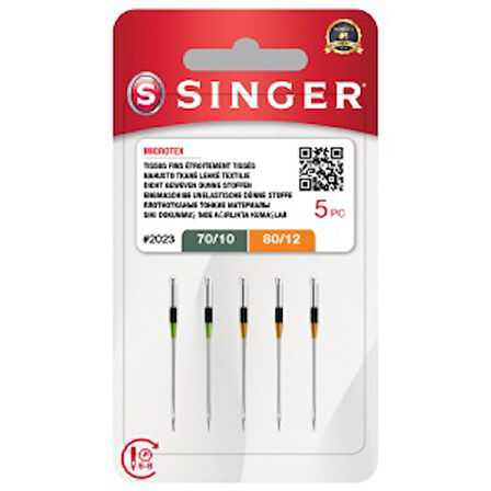 Mikrotex İğnesi Karışık (3x10, 2x12 No.)