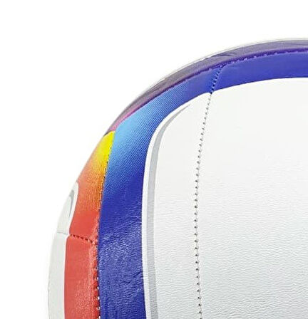 Voleybol Topu Desenli 280 gr - VB-810-BEYAZ (Lisinya)