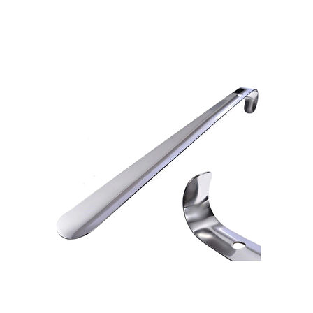 Çelik Krom Kaplama Ayakkabı Çekeceği Kerata 50 Cm ( Lisinya )