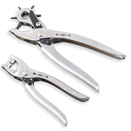 İkili Kemer Delme Ve Perçin Atma Pensesi Takımı (yedekli) ( Lisinya )