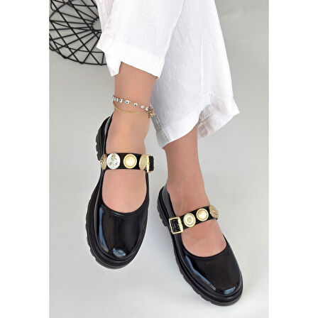 Okira Siyah Rugan Oxford Ayakkabı - Lisinya