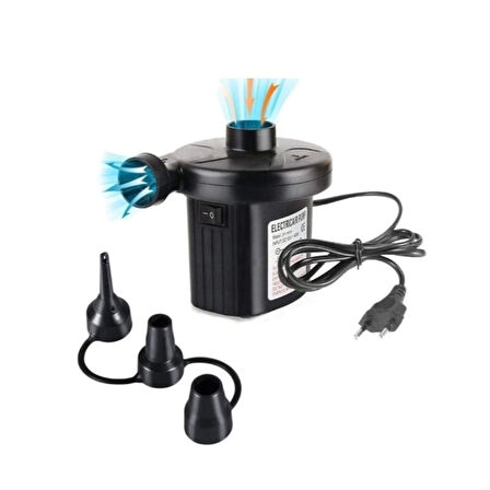 220v Priz Girişli Havuz Bot Şişme Yatak Şişirme Pompası ( Lisinya )