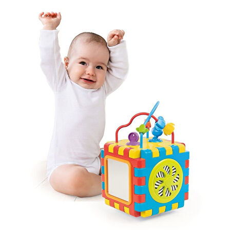 5092 2 IN 1 EĞİTİCİ KÜP VE PUZZLE