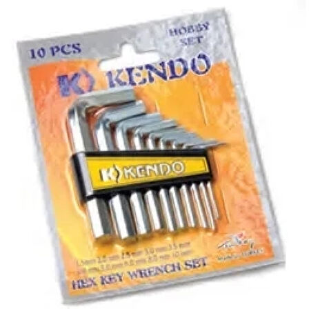 6 Köşe Alyan Seti 10 Parça ( Lisinya )