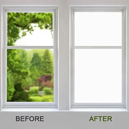 Uv Engelleyici Buzlu Cam Filmi 5 Metre X 60 Cm ( Lisinya )