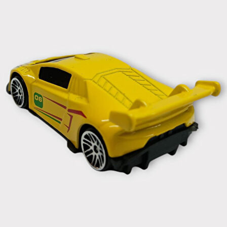 Metal Mini Arabalar  8 cm - Sarı - 1 (Lisinya)