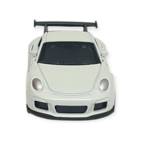 Çek Bırak Metal Küçük Arabalar 8 cm - 6411A-7 - Beyaz (Lisinya)