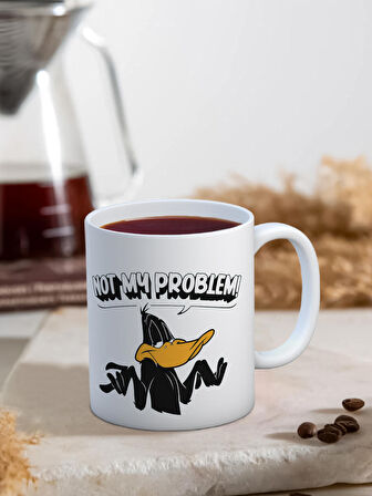 Baskılı Kupa Bardak Seramik Mug - Not My Problem