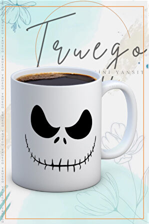 Baskılı Kupa Bardak Seramik Mug -Halloween