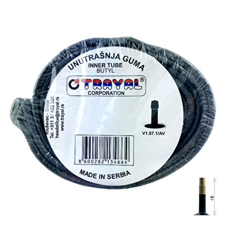 Trayal İç Lastik, 27.5x1.50-2.125, AV-48