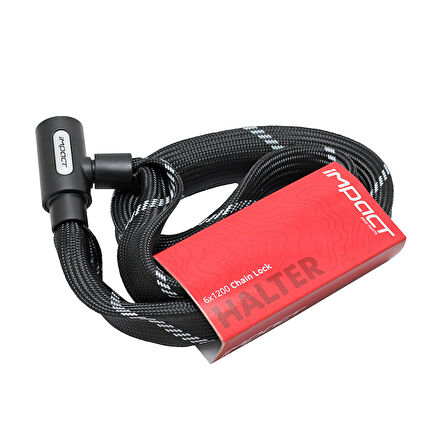 Impact Kilit - Zincir, HALTER, 6x1200, Anahtarlı