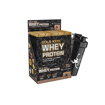 Gold Whey Protein 35 Gr x 7 SAŞE - Çilek