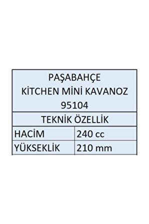 Paşabahçe Vakumlu 240 ml Cam Kavanoz 12'li