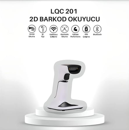 Possafe LQC-201 Kablosuz 2D Barkod Okuyucu