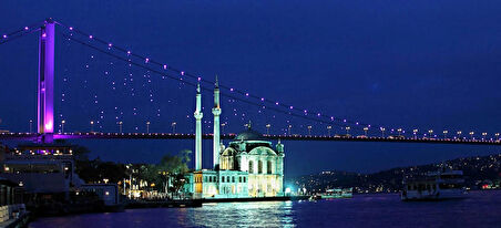 İstanbul Manzara Baskılı Porselen Türk Kahvesi Fincanı