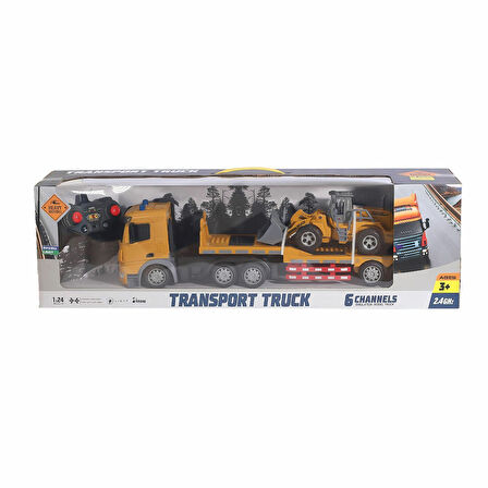 Kumandalı Şarjlı  Işıklı Transporter Tır 1:24 FABBATOYS