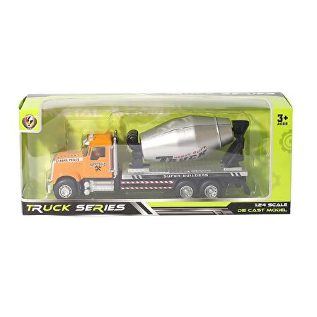 6001A Çek Bırak Kazıcı/Mixer 1:24 -Canem Oyuncak FABBATOYS