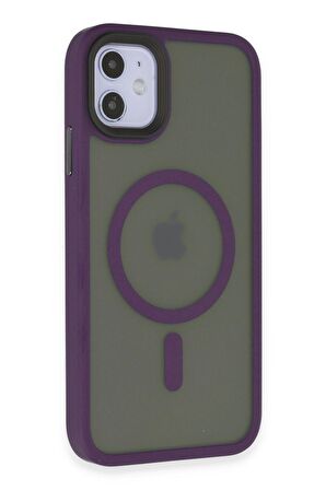 Mkorayavm Apple iPhone 11 Uyumlu Magsafe Şarj Özellikli Lens Korumalı Kapak