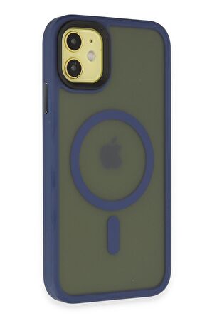Mkorayavm Apple iPhone 11 Uyumlu Magsafe Şarj Özellikli Lens Korumalı Kapak