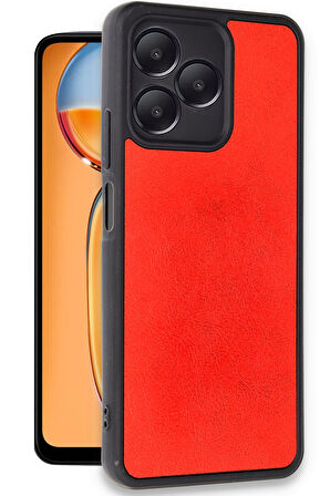 Mkorayavm Realme Note 50 4G Leke Tutmayan İz Yapmayan Estetik Tasarım Deri Kılıf 