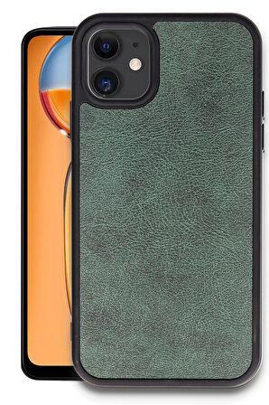 Mkorayavm iPhone 11 Leke Tutmayan İz Yapmayan Estetik Tasarım Deri Kılıf 
