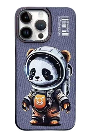 Mkorayavm iPhone 14 Pro Max Kamera Lens ve Tuşları Metal Tasarımlı Resimli Fun Magsafe Kapak