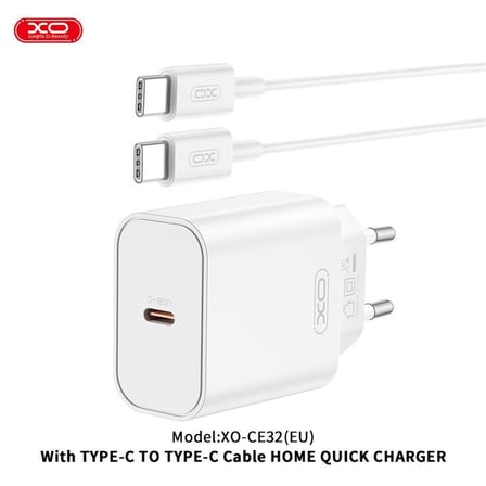 Premium Unsur Malzeme Ekipman CE32(EU) 20W Type-C Çıkışlı Type-C Kablolu