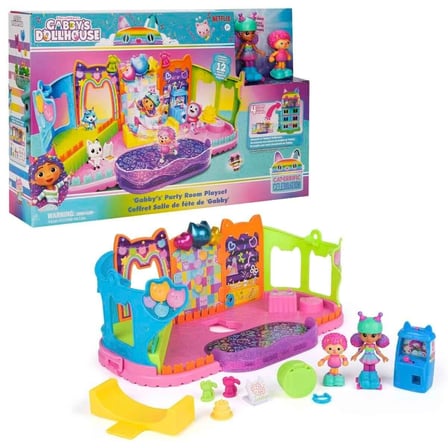 69755 Sun-Spm-Fi̇gür Oyun Set Gabby S Dollhouse Çati Kati Paten Parti̇si̇