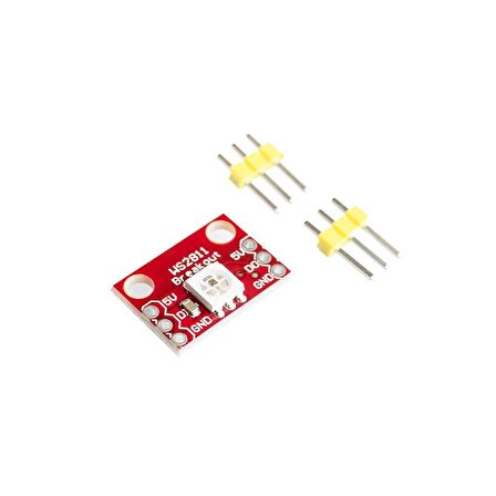 WS2812 RGB Adreslenebilir LED Modül (Breakout Modül)