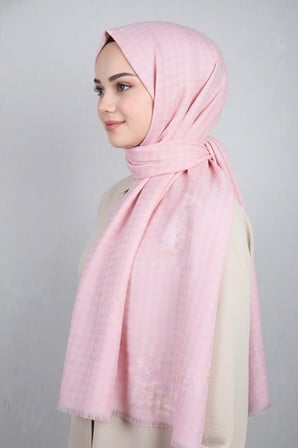 kendinden desenli yaz esintisi şal - desen-01 - renk-07 -87