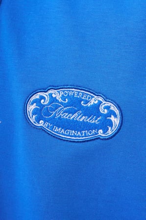 Erkek Reglan Contrast Oversize Polo Yaka Tişört Açık Mavi