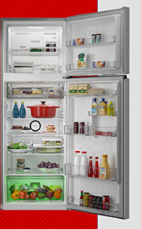 Arçelik 566406 Mı Gümüş Gri Buzdolabı