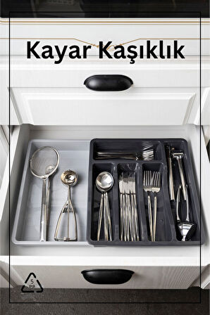 NY HOME Pratik Çekmece İçi Kayar Kaşıklık