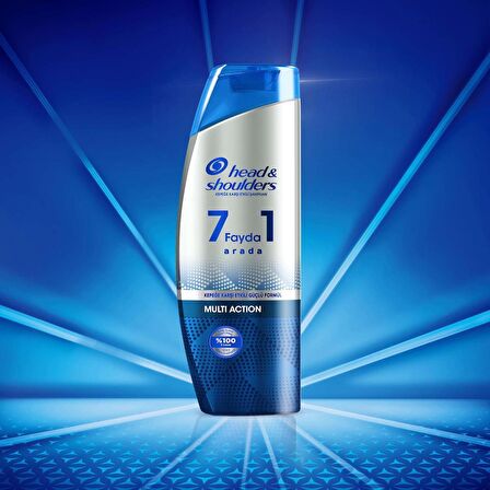 Head & Shoulders 7 Fayda 1 arada Multi Action Kepeğe Karşı Etkili Güçlü Formül İçeren Şampuan 300 ml