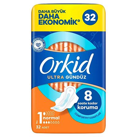 Orkid Ultra Normal (Boy 1) 32 adet Hijyenik Ped