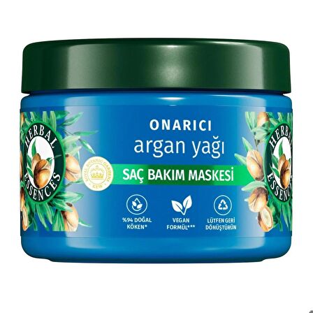 Onarıcı Argan Yağı Saç Bakım Maskesi 300ml