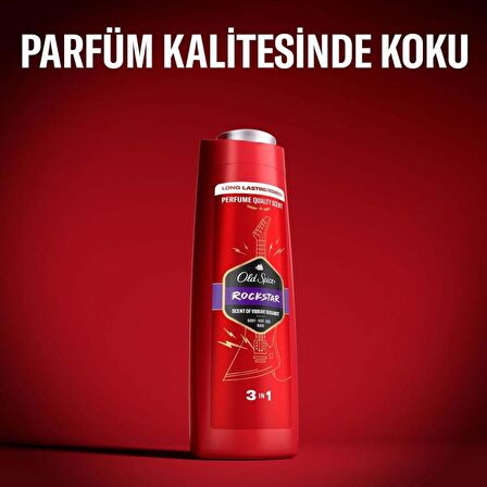 Old Spice Rockstar 3 In1 Şampuan+Duş Jeli 400 ml