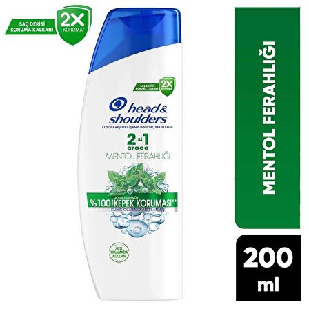 H&S Şampuan Mentol Ferahlığı 2in1 200 ml