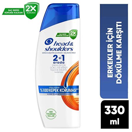 H&S Şampuan Erkeklere Özel Saç Dökülmelerine Karşı Etkili 2in1 330 ml