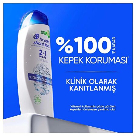 H&S Şampuan Klasik Bakım 2in1 330 ml